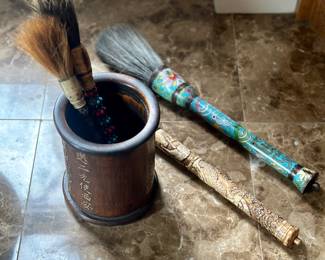 Calligraphy brushes