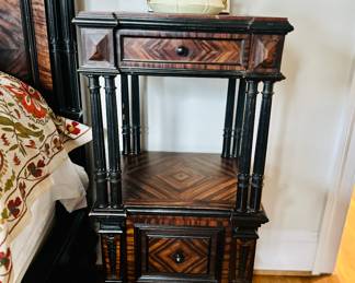 French Renaissance Revival marbel top side table 