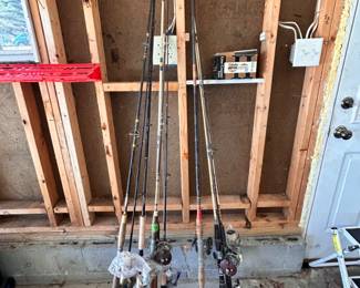 Fishing poles
