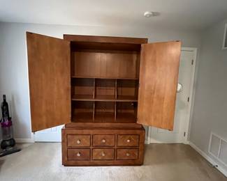 Heritage storage armoire