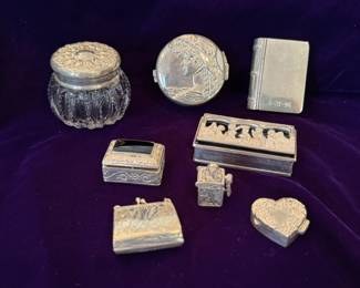 Many beautiful sterling silver pieces
