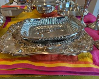 Reed and Barton and Sheffield silver plate