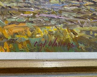 Curt Walters original art - beautifully framed