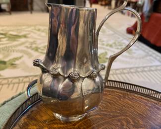 Castor-Cooper Brutalist pitcher. Signed numbered