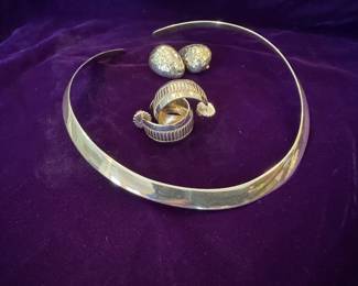 Gorgeous sterling silver jewelry from Santa Fe