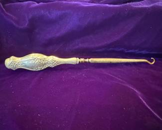 Vintage Sterling button hook