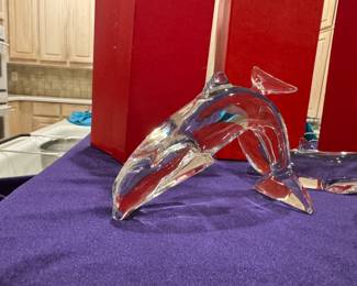 Baccarat dolphins