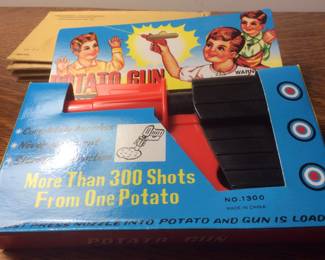 Vintage Potato Gun NIB