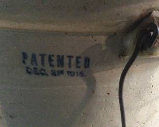 20 Gallon Red Wing Stoneware Crock 1915