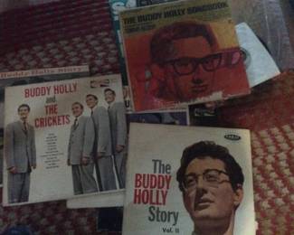 Vinyl Records BUDDY HOLLY Original Albums