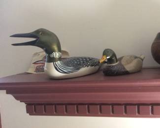 Hand Craved Duck Decoys