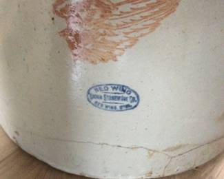 20 Gallon Red Wing Stoneware Crock