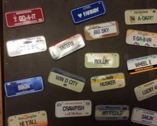 Mini Ego License Plates