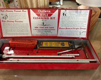 Vintage Rifle Cleaning Kit