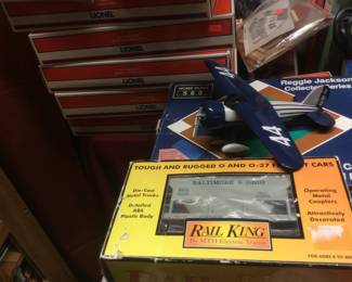 Lionel, Rail King, Vintage Train accessories