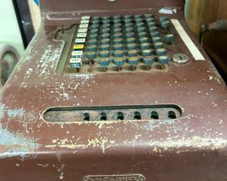 Early Century Antique McCaskey Cash Register