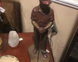 Bronze Golf Statue