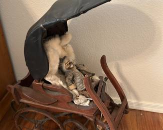 Antique Doll Buggy