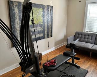 Bow flex exercise machine