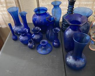 Great Cobalt Blue vases for any event you may be hosting!