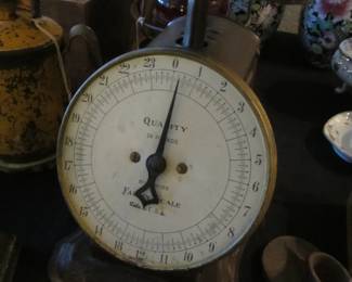 Antique 24lb. Scale