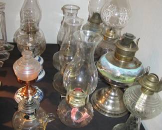 Vintage Oil Lamps