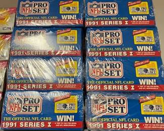Sealed Pro NFL cards