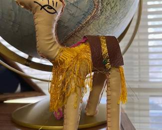 Hand stitched camel