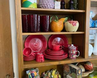 Fiesta, Fitz and Floyd, vintage glass, ceramics