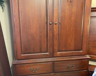 Cherry entertainment/storage made by Kincaid Co.