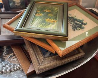 Small pieces of Dale and Doris's art work