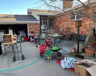 This is the back yard