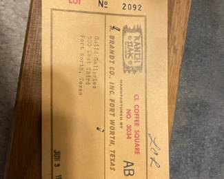 Original Ranch Oak label 