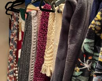 Afghans, and blankets