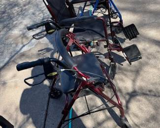 Wheelchair and walkers