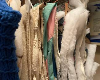 More Afghans, quilt tops, blankets, and partially made quilts