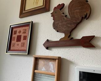 Handmade and vintage art pieces