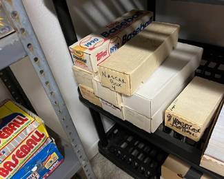 Loose cards in boxes