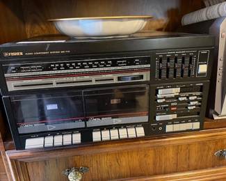 Fisher AM/FM Cassette