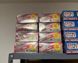 Lots of sealed boxes!