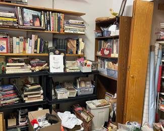 Lots more books in the Office