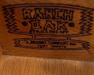 Ranch Oak signature