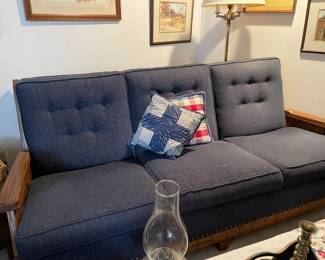 Vintage Ranch Oak Sofa