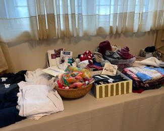 Master, lots of Cuddl Duds, scarves, hose, socks and more Chico's 