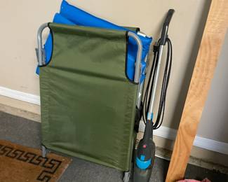 Metal cot with Foam mattress