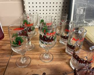& Budweiser  Glasses