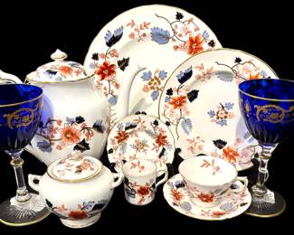 Royal Crown Derby "Beaumont" Dinner & Coffee/Tea Service