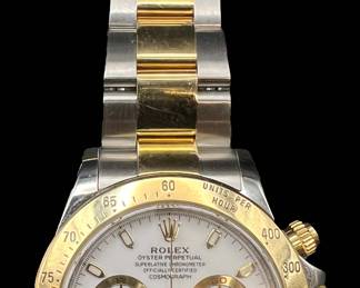 Rolex Oyster Perpetual S/S & Gold Cosmograph Watch