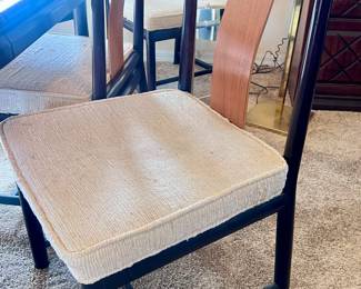 MCM BOUCLE CHAIRS WITH TABLE