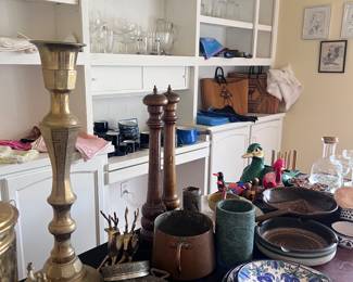 Packed kitchen